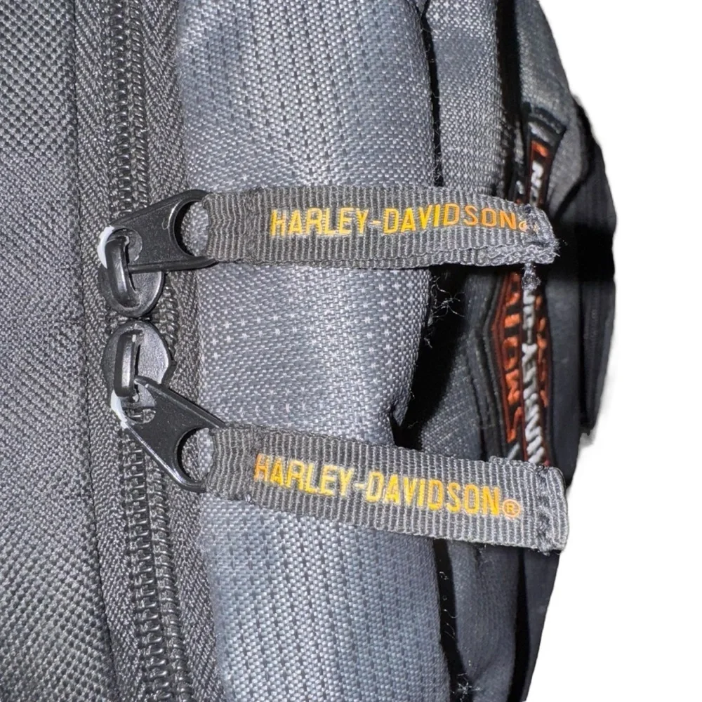 Harley-Davidson Backpack NWOT | Black & Orange Bar & Shield Logo | 14x11x5